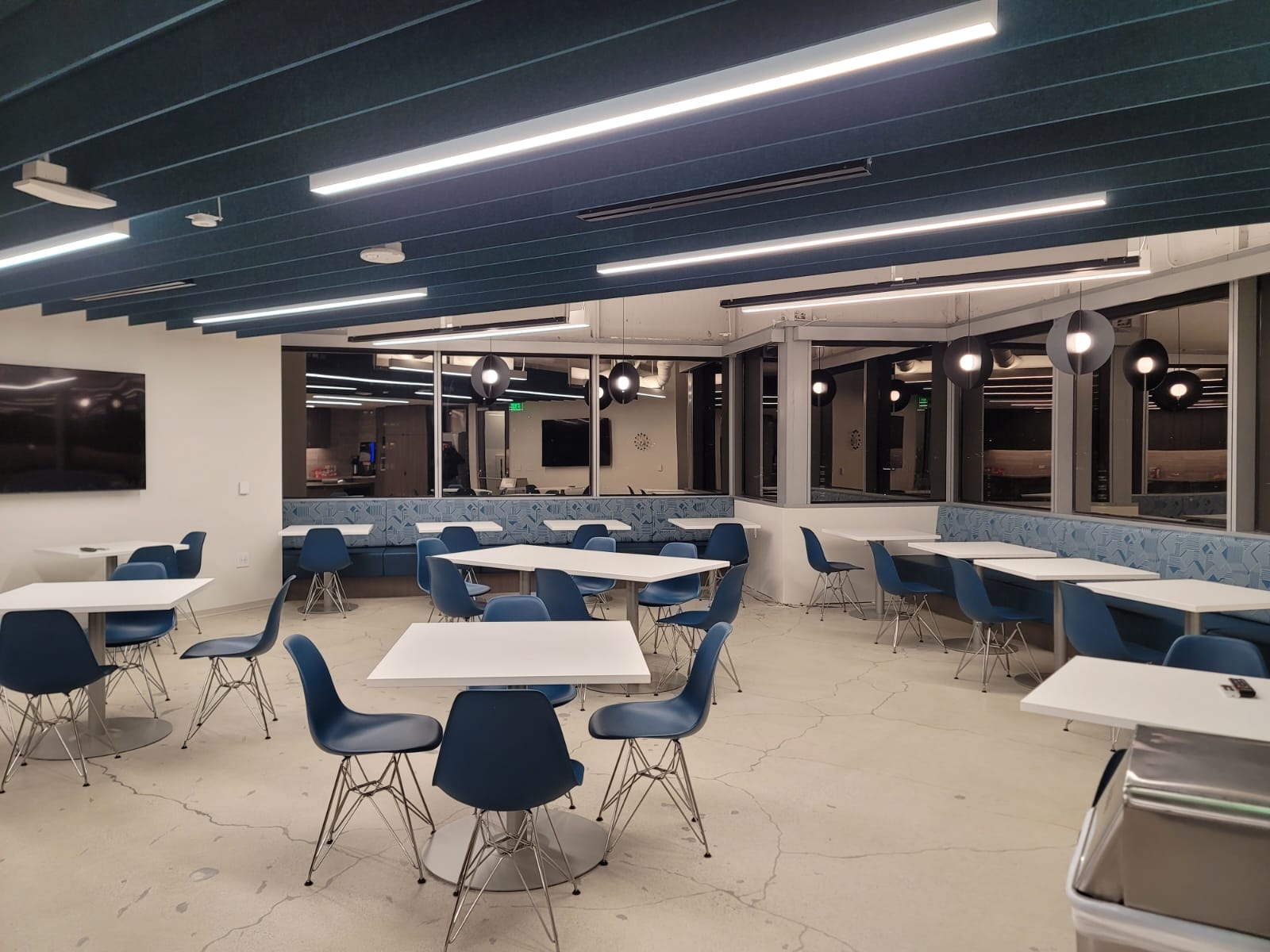 Gursey Schneider cafe and dining area